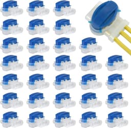 Waterdichte kabelconnectoren voor robotmaaiers en elektrische toepassingen - 30 stuks — thumbnail 1