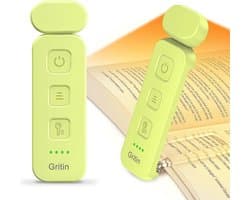 Oplaadbaar Boeklicht met Dimbare Helderheid en Kleurtemperatuur – Draagbare Leeslamp voor Boekenliefhebbers