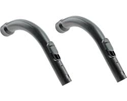 Pistoolgreep - 2 stuks - geschikt voor Miele stofzuigers - Serie S500 S600, S4, S5, C1, C2, S4000, S5000, S8 - Handgreep geschikt voor Miele stofzuigers - Vervangende steelbuis