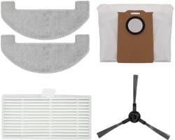 Avalue 3-in-1 Robotstofzuiger Vervangonderdelen - 2 Dweilpads - HEPA-filter - Borstel en Stofzak