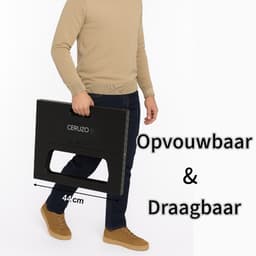 Ceruzo Opvouwbare Budget Barbecue - Draagbaar- Inklapbaar - Houtskool- Camping -Strand -Park — thumbnail 3