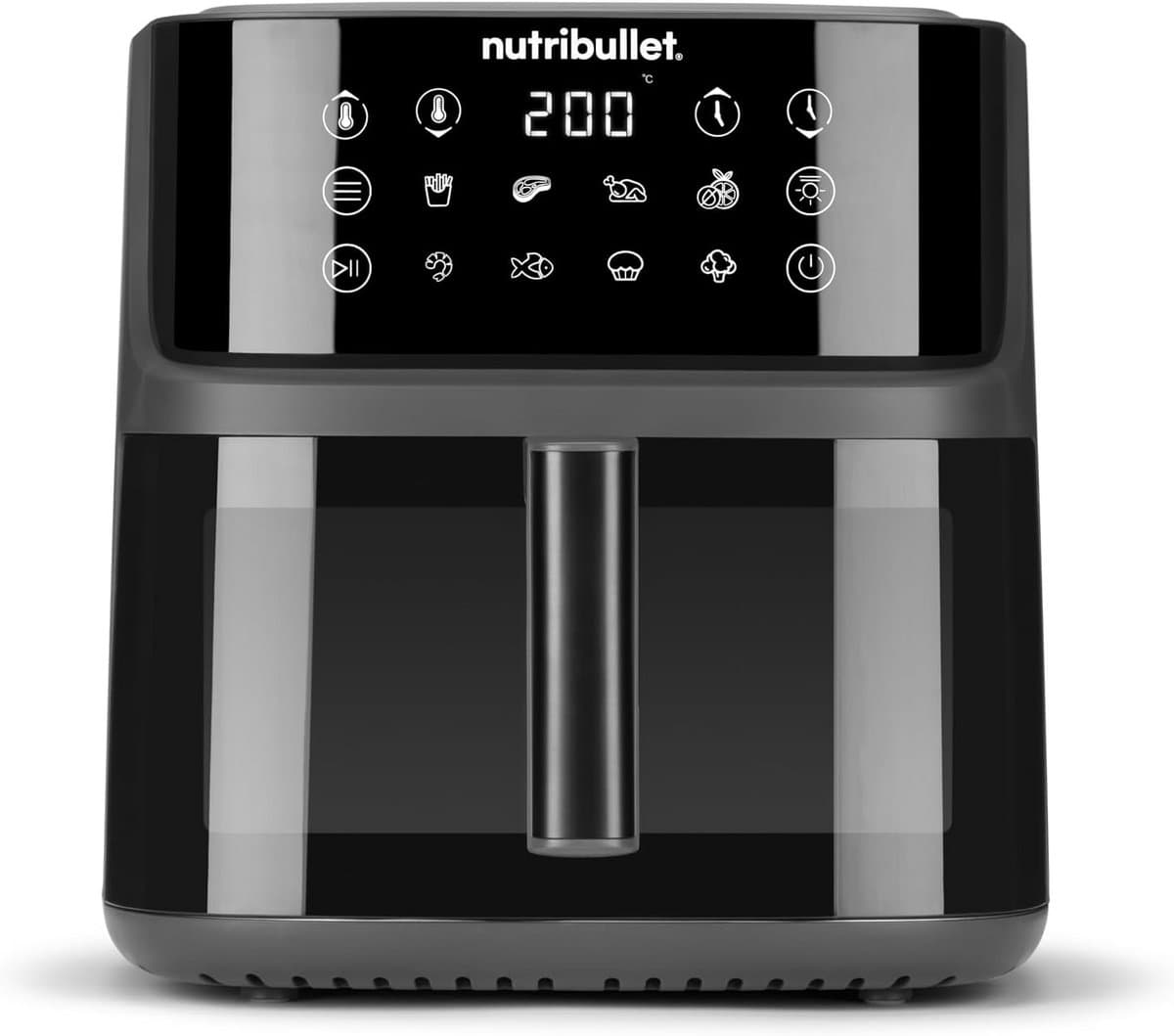 Airfryer 8L met Digitale Temperatuurbeheersing en 8 Automatische Instellingen — afbeelding 1
