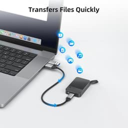 Draagbare 1TB Externe SSD - Compatibel met Phone 15/16, PC, Tablets, PS5 en PS4 — thumbnail 2