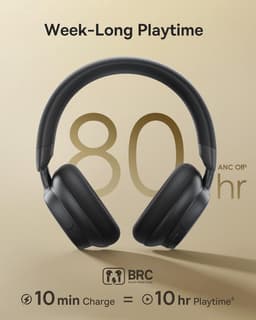 Comfortabele Over-Ear Hoofdtelefoon met Actieve Ruisreductie en Lange Batterijduur — thumbnail 5