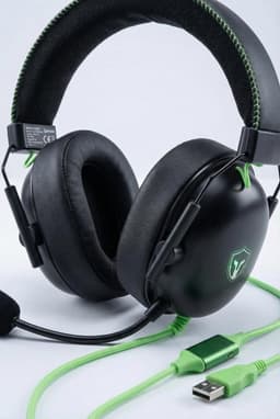 Nextron - cadeau tip koptelefoon headset gaming game oortjes led 360 graden surround-geluidskwaliteit Geschikt voor pc, Xbox, PlayStation en Nintendo merk: Battletron — thumbnail 5