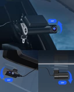 A8 Dashcam 5K/4K+1080P+1080P - Ultra 5K resolutie - 3 Channel Dash Cam - 170 graden kijkhoek - Parkeerbeveiliging 3 Parking Modes - Wifi - Gps - 170 + 150 graden kijkhoek - G Sensor - Full HD achter camera — thumbnail 4