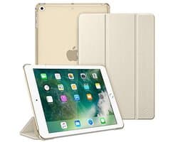 Ultra-Dunne Beschermhoes voor iPad 9.7 inch - Transparante Achterkant met Auto Sleep/Wake Functie
