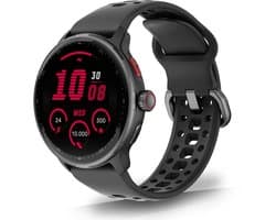 NOOG Spark 2 - Sporthorloge met GPS en Strava - Geschikt voor hardlopen - Midnight Noir