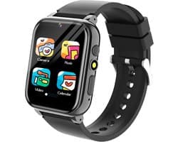 Kinder Smartwatch met GPS, Camera en Spelletjes voor Jongens en Meisjes (4-12 Jaar)
