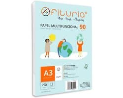 250 Vellen A3 Printerpapier 90g Wit Multifunctioneel Geschikt voor Laser & Inkjet