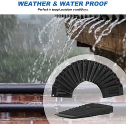 Mmgoqqt 35 Stuks - Plastic Niveauonderzetters - Wasmachine Koelkast Tafel Voetjes - Anti-Slip Trillingsdempend Voor Apparatuur — thumbnail 4
