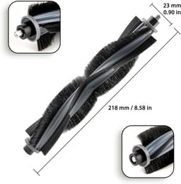 (3 stuks) X2 Omni Roller Borstels Geschikt voor ECOVACS DEEBOT X2 Omni/X2 Pro/X2 Robot Vacuüm, Hoofdborstel Met Nylon Borstels, Rolborstel Vervangende Onderdelen, Rolborstel met Nylon Borstels — thumbnail 5