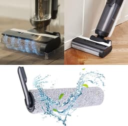 Accessoireset - 5 stuks - geschikt voor Tineco Floor One S5 - FLOOR ONE S5 PRO - S5 PRO 2 - S5 PRO SERIES - IFLOOR 5 BREEZE - accustofzuiger (nat en droog) - Vervangingsonderdelen - Inclusief 2 borstelrollen en 2 HEPA-filters — thumbnail 4