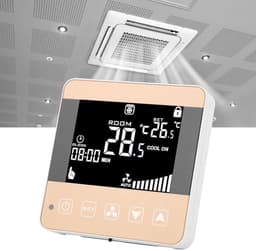 Slimme Digitale LCD Thermostaat voor Ventilatorconvector en airconditioning met Wifi — thumbnail 3
