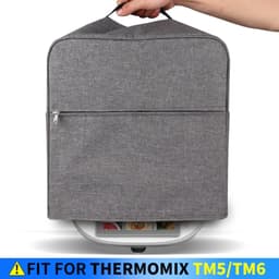 Stofkap Afdekhoes Keukenmachine Grijs met 4 Vakken Waterdicht — thumbnail 3