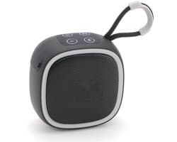 Luidspreker - Draadloze luidspreker - 9×9×5,3 cm - Draagbaar - Bluetooth mini-luidspreker - Compatibel met smartphones/tablets/tv's - Type-C opladen - 5W uitgangsvermogen - Ideaal voor zwembadfeestjes, strand, kamperen en reizen - Zwart