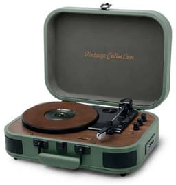 MUSE MT-207 PGR | Stereo platenspeler met bluetooth uit, encoding-functie, legergroen — thumbnail 5