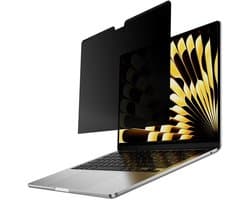 Screenprotector - Geschikt voor Apple MacBook Air 13.6 inch - Privacy Filter 360 Graden Screenprotector Laptop Scherm - Privacy Screenprotector Geschikt voor MacBook Air 13.6 inch Screenprotector Glas