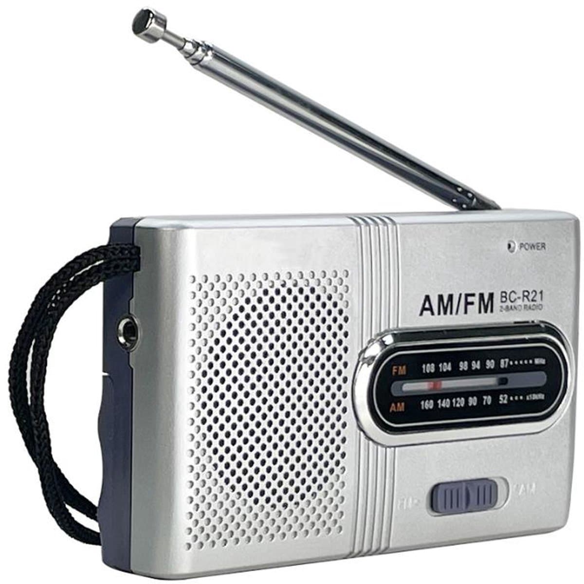 Draagbare radio - noodradio - noodpakket must have - radio op batterijen voor rampen — afbeelding 1