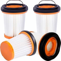 Geschikt voor Shark W1, W2, W3, WV200, WV201, WV205, WV220 draadloze handstofzuigers - Stofzuiger onderhoud en reinigings accessoires4-pack WV201 stofzuigerfilters — thumbnail 1
