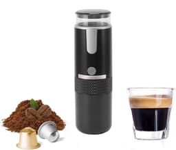 Draagbare koffiezetapparaatcapsules Machi Machine Automatische originele poedercontainer voor klassieke draagbare koffiezetapparaat voor op reis Koffiemachine Handmatige espressomachines — thumbnail 1