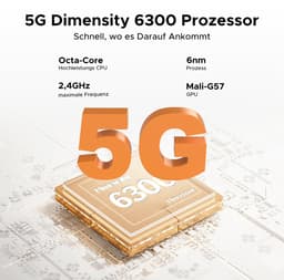 DOOGEE Fire 7 5G -Robuuste Smartphone-Outdoor Phone-16GB + 256GB/2TB- Android 15-6.6 inch HD+90Hz -13000mAh/18W -64MP+16MP AI Dual Camera-Construction Site Dedicated Phone-IP68 Waterproof-Dustproof-NFC-OTG-3 Card Slots — thumbnail 6