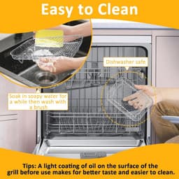 3 Stuks Airfryer Accessoires van Roestvrij Staal voor Gezond Koken — thumbnail 3