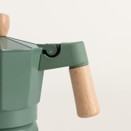 CREATE - Italiaanse koffiezetter - Sage - Zonder inductieadapter - 6 kopjes / 350ml - THERA MOKA RETRO — thumbnail 4