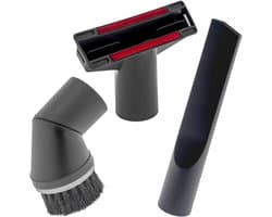 Kleanburg® Miele Kleine Zuigmonden Set - Plumeau, Plintzuiger en meubelzuigmond-3 delig
