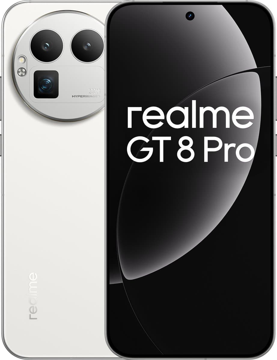 realme - GT 8 Pro 5G - 512GB - Diary White — afbeelding 1