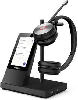 Bluetooth Headset with Microphone Yealink WH66 DUAL TEAMS Black — thumbnail 3