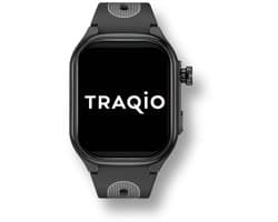 Traqio TRQ08 - smartwatch kinderen - gps horloge kind - kinderhorloge bellen - gps tracker kinderhorloge - kinderhorloge met gps - kinderhorloge - Zwart