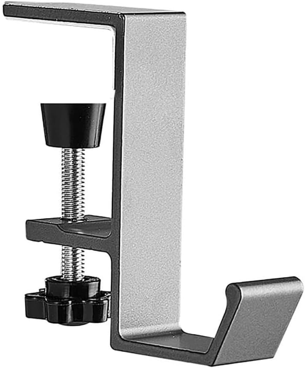 Opbergtas voor hoofdtelefoon-hoofdtelefoon-headset-desktop-game hoofdtelefoon-sleutelhanger-zak-enkellaags-grijs — afbeelding 1
