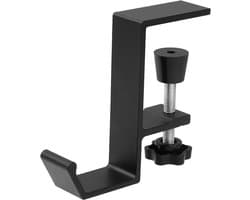 Opbergtas voor hoofdtelefoon-hoofdtelefoon-headset-desktop-gamehoofdtelefoon-sleutelhanger-zak-enkellaags-zwart