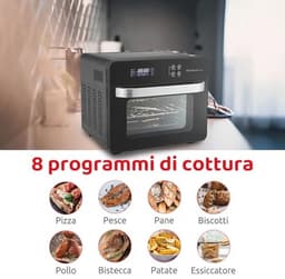 Multifunctionele heteluchtfriteuse en oven 24 liter met 11 programma's — thumbnail 5