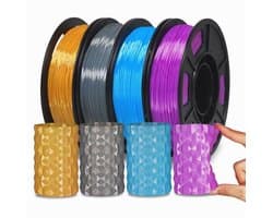 TPU Filament 1,75 mm - Flexibel en Elastisch 3D Printing Materiaal - Hoge Hardheid en Veerkracht - 1 kg
