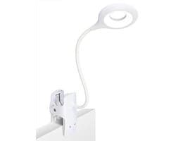Leeslamp met 28 LED's - USB oplaadbare klemlamp voor kinderen - 3 kleuren en 3 lichtsterktes - Veiligheidsschakelaar en oogbescherming voor bedlezen