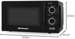 Magnetron met Grill en 20 Liter Capaciteit - 5 Modussen en Timer tot 30 Minuten — thumbnail 2