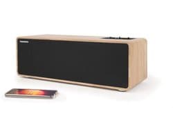 Woonluidspreker Bluetooth 5.3 - 150 W met afstandsbediening - Hout en stof