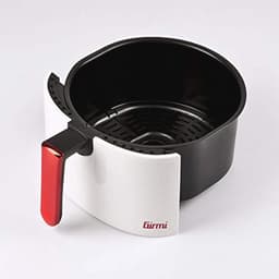 Compacte Airfryer met 3.2 Liter, Instelbare Temperatuur en Receptenboek — thumbnail 4
