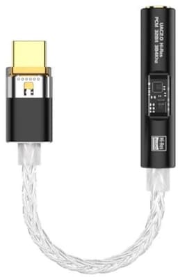32bit/384kHz USB-C naar 3.5mm Adapter voor Hoofdtelefoonversterking — thumbnail 1