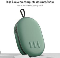 Draagbare Harde Case voor Meta Quest 3 - Bescherming voor Hoofdtelefoon en Accessoires — thumbnail 2