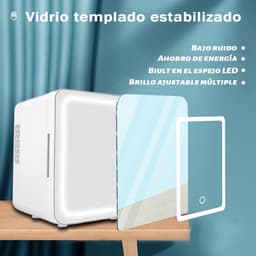 Mini Koelkast - Minibar - Skincare Fridge - Wit — thumbnail 1