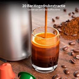 Pura Coffee C1 Mini Espressomachine – 20 bar – 3s Instant Heat – Compact & Draagbaar – Voor Thuis & Outdoor– Alleen geschikt voor koffiepoeder — thumbnail 2