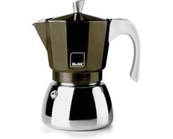 Espressomachine met Aluminium Bodem voor Inductie - 6 Kopjes