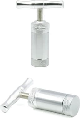 Tool Pollen Press, T-Handle, Durable Spice Press, Small Pollen Press for Herbs, Spices, Garlic, Pepper, Salt, Pollen — thumbnail 4