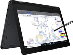 Lenovo 11e Yoga Gen 6 - 2-in-1 laptop en tablet - M3-8100Y - 8 GB - 256 GB SSD - 11.6 inch - Windows 11 — thumbnail 2