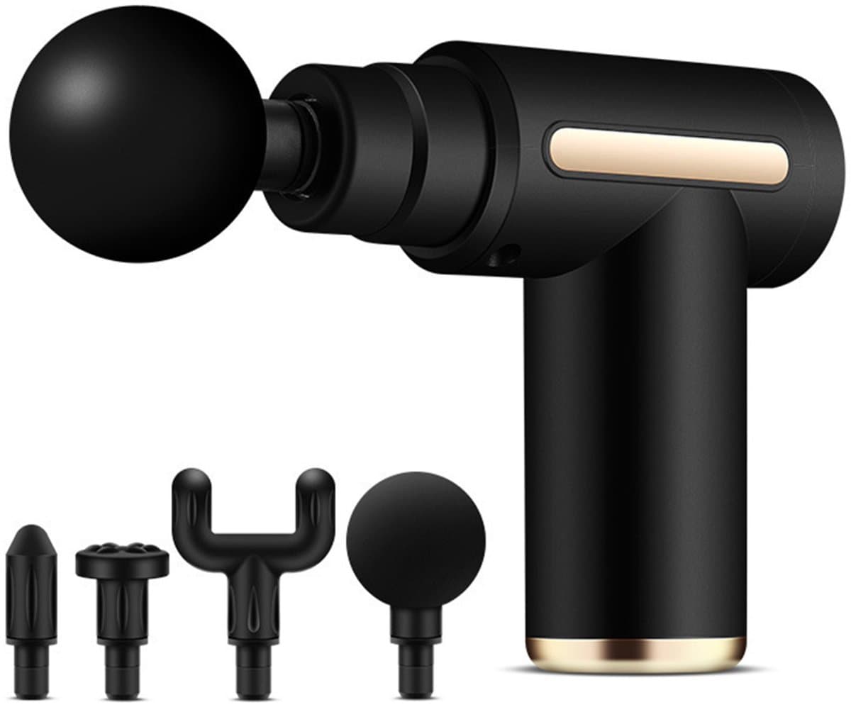 Massage Gun - Massage Apparaat - Massage Pistool - Massagegun - 3200 RPM - 4 Siliconen Massagekoppen - 6 Snelheidsinstellingen en Een USB-C-oplaadpoort — afbeelding 1