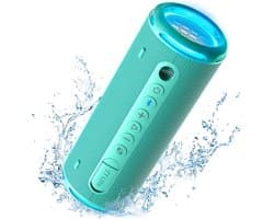 Draagbare Bluetooth Speaker met 24 uur Speeltijd en IPX7 Waterdicht