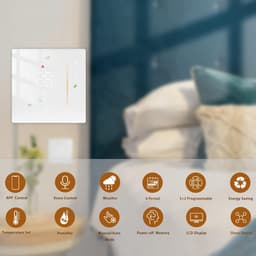 Programmeerbare WiFi Thermostaat voor Elektrische Vloerverwarming met App en Spraakbesturing — thumbnail 5